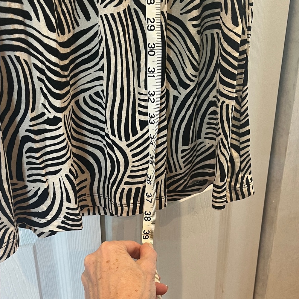 LOFT Black and Tan Summer Dress - Picture 10 of 11